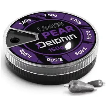 IP kamera Delphin Olovo LEADS hruška s bužírkou sada 150g (101005467)