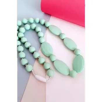 MIMIKOI - Kojící korále světle modrý (FK003-38)