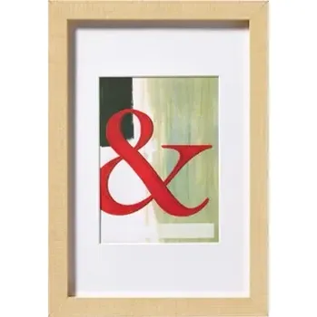 Rám na obraz Walther Stockholm 15x20 Dřevěný foto rám přírodní (EA520H)