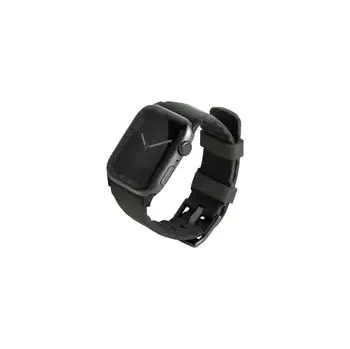 Řemínek na hodinky Uniq Linus Airosoft Silicone řemínek pro Apple Watch 45 44 42mm - MOSS GREEN (zelená) (8886463680902)