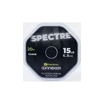 RidgeMonkey Fluorocarbon Connexion Spectre Fluorocarbon Hooklink 20m 15lb (RMT327)