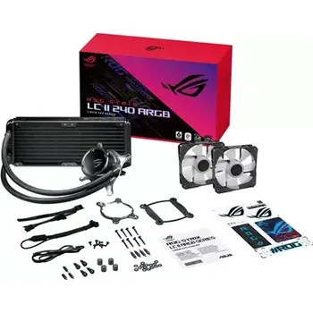 Vodní chlazení ASUS ROG STRIX LC II 240 bílá (90RC00E2-M0UAY0)