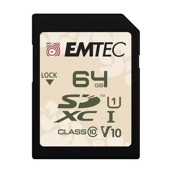 Paměťová karta EMTEC Outdoor SD UHS-I U1 V10 64GB (ECMSD64GXCU1OR)