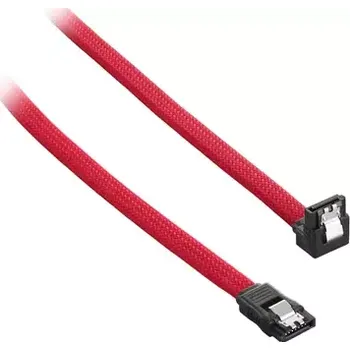 Kabel do PC CableMod ModMesh Pravoúhlý SATA 3 Kabel 60cm - červená (CM-CAB-RSAT-N60KR-R)