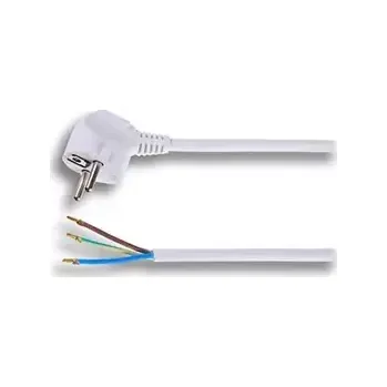 Napájecí kabel Solight PF21 flexo šňůra 3m bílá (8595092122140)