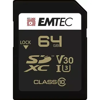 Paměťová karta EMTEC SpeedIN Pro SDXC 64GB (ECMSD64GXC10SP)