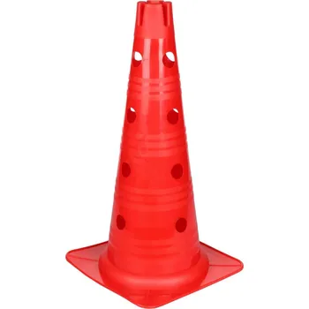 Sportovní kužel Merco Vario kužel s otvory červená 46 cm