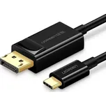 UGREEN Kabel USB-C (M) - DisplayPort (M) 1.5m černá (6957303859948)