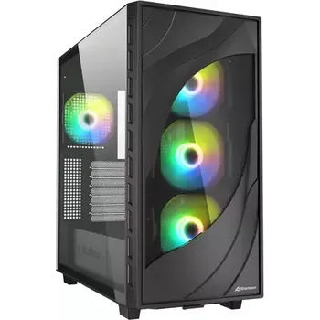 PC skříň Sharkoon Rebel C80G RGB černá (4044951041152)