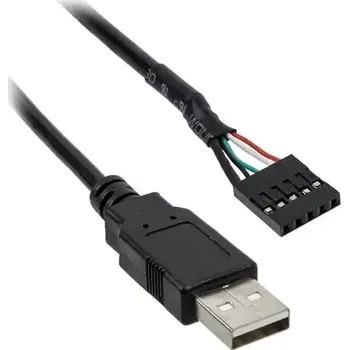 Kabel do PC Aqua Computer USB cable A-plug to 5 pin female connector length 200 cm (53210)