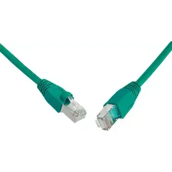 Síťový kabel Solarix SFTP CAT6 1m snag proof zelená (C6-315GR-1MB)