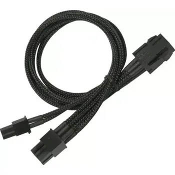 Kabel do PC Nanoxia prodlužovací kabel 6-pin PCI-e - 8-pin PCI-e 30cm černá (NXP683E)
