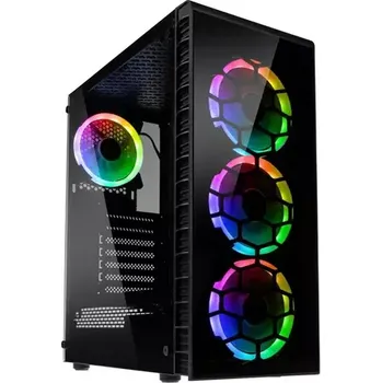 PC skříň Kolink Observatory Lite RGB černá (OBSERVATORY LITE)
