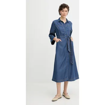 Dámské šaty Džínové šaty MUNTHE PRESCOTT 252134025207 modrá 55X, vel. 34