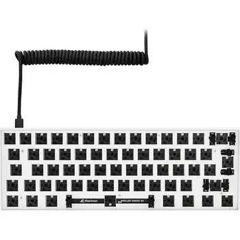 Klávesnice Sharkoon SKILLER SGK50 S4 Barebone bílá (4044951038466)