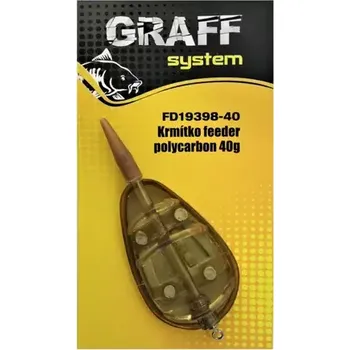 Volný čas Graff Krmítko feeder polycarbon 40g (FD19398-40)