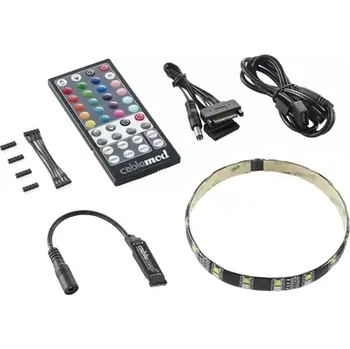 Kabel do PC CableMod WideBeam Hybrid LED Kit 30cm - RGB W LED (CM-LED-30-D30RGBW-RK)