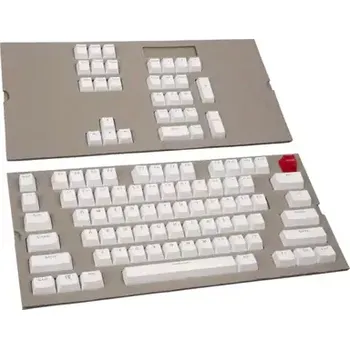 Klávesnice Glorious vyměnitelné klávesy Doubleshot ABS bílá (G-104-White)