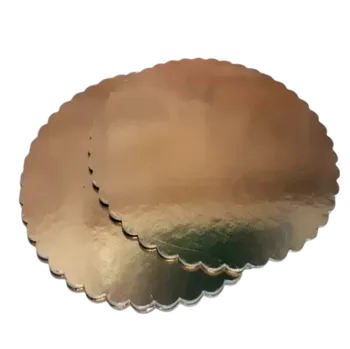 Dortová podložka zlatá průměr 26 cm