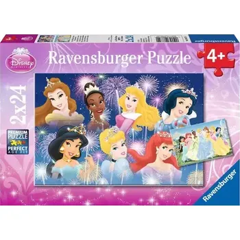 Ravensburger Disney: Princezny - 2x24 dílků (088720)