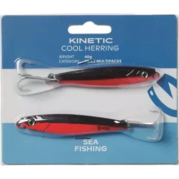 Umělá nástraha Kinetic Nástraha Cool Herring 25g Black/Red 2ks (E202-272-126)