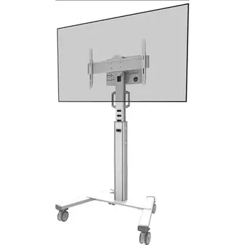 Televizní držák Neomounts Select FL50S-825WH1 / Mobile Display Floor Stand (37-75") 10 cm. Wheels / White