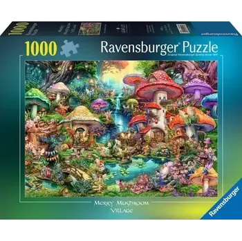 Puzzle Ravensburger Houbová vesnička (120012580)