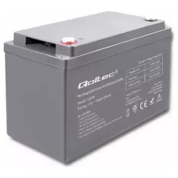 Záložní zdroj Qoltec baterie AGM 100Ah (53038)