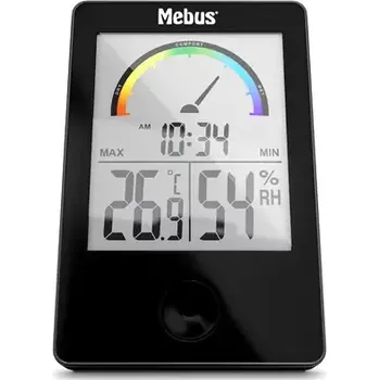 Meteostanice Mebus 40929 Thermo-Hygrometer černá (40929)