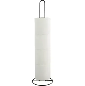 MSV ROLL TOWER stojan na toaletní papíry černý (3700703953296)