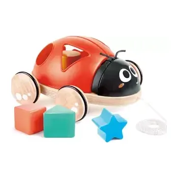 Hračka pro nejmenší Hape Tahačka - Koťátko s chrastítkem (1088E0364)