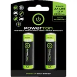 Powerton Nabíjecí Baterie AA 2500mAh 1.2V 20ks (AB004WPNAABV)