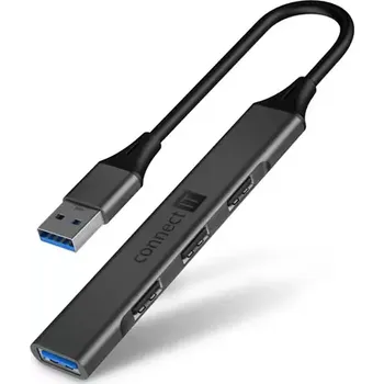 Notebook CONNECT IT CHU-4050-AN USB hub šedá (CHU-4050-AN)