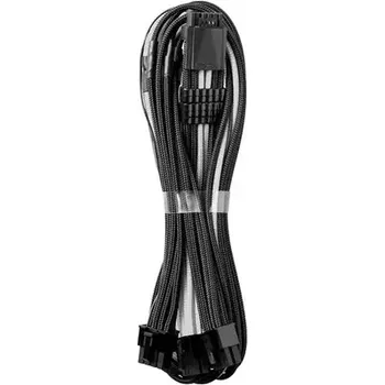 Kabel do PC CableMod PRO ModMesh RT-Series Kabel 8-pin PCIE Trojtý pro ASUS Seasonic 60cm černo-bílá (CM-PRTS-16P3-N60KKW-5PK-R)