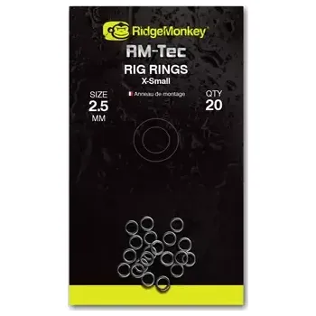 RidgeMonkey Kroužek Connexion Rig Rings XS 20ks (RMT086)