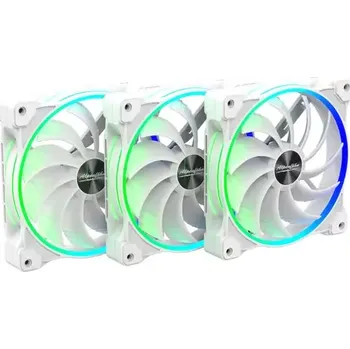 PC ventilátor Alpenföhn 140mm Wing Boost 3 ARGB PWM 3ks bílá (84000000171)