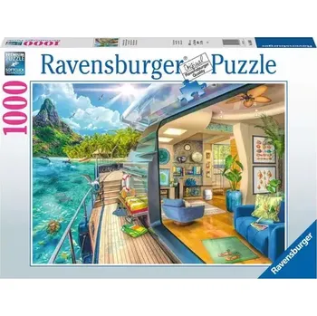 Puzzle Ravensburger Ubytování na tropickém ostrově (16948)