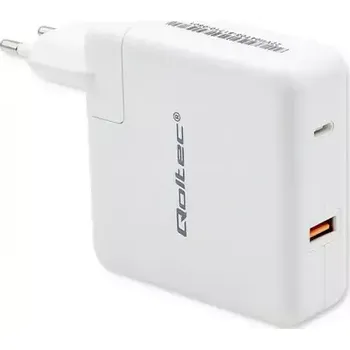 Qoltec 51710 USB-C rychlo nabíječka 108W bílá (51710)