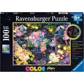 Puzzle Ravensburger Třpytivé puzzle Vílí zahrada (132935)