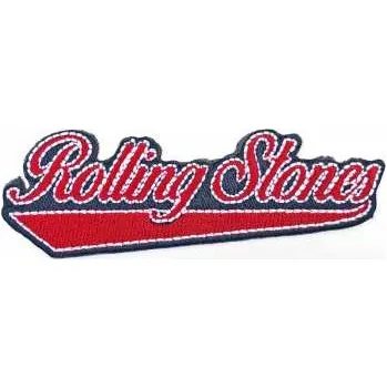 Nášivka Merch The Rolling Stones: Nášivka Baseball Script