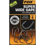 FOX Háček Edges Armapoint Super Wide Gape (In-Turned Eye) Velikost 6 10ks (CHK244)