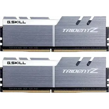 Operační paměť G.SKill Trident Z 32GB (2x16GB) 3200 MHz stříbrno-bílá (F4-3200C16D-32GTZSW)