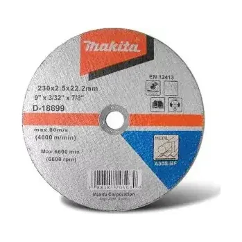 Řezný kotouč Makita D-18699 Řezný kotouč na kov 230 x 2.5 x 22.23 mm (D-18699)