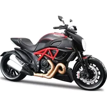 autíčko Maisto Ducati Diavel Carbon červená (101231101-196)