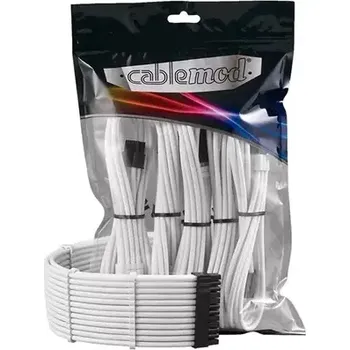 Kabel do PC CableMod PRO ModMesh prodlužovací set bílá (CM-PCAB-16P3KIT-NKW-3PW-R)