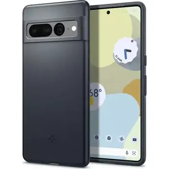 Pouzdro na mobilní telefon Spigen Thin Fit ochranný kryt pro Google Pixel 7 Pro (metal slate) černá (ACS04734)
