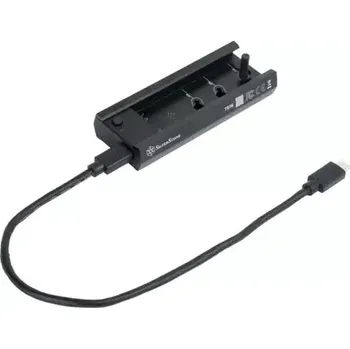 SilverStone TS16 Externí NVMe dokovací stanice černá (SST-TS16)