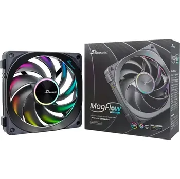 PC ventilátor Seasonic MagFlow ARGB černá (MAGFLOW-ARGB-1)