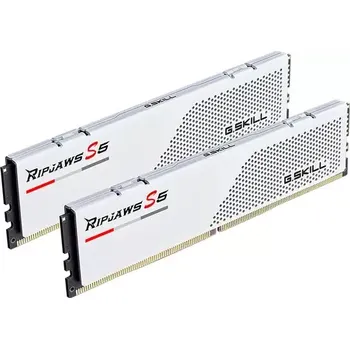 Operační paměť G.Skill Ripjaws S5 White 32GB (2x 16GB) 6000MHz (F5-6000J3040F16GX2-RS5W)