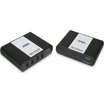 Switch ATEN USB 2.0 prodlužka s 4portovým hubem (UEH-4002)